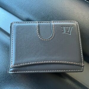 Brown Kings Loot Leather Wallet with Logo